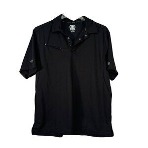 Ogio Mens XL Black Polo Shirt With Toyota Logo